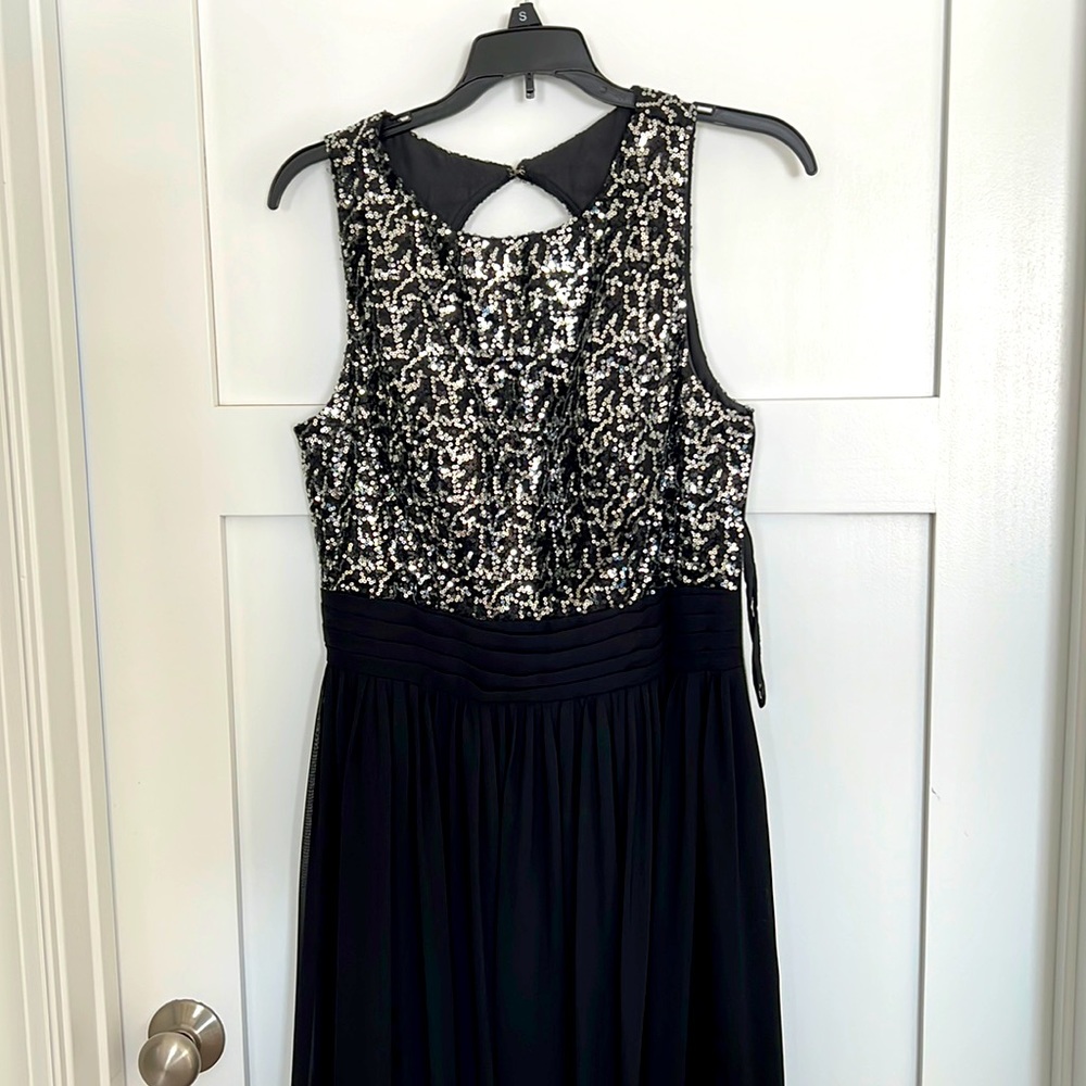 Formal black Sequin Gown